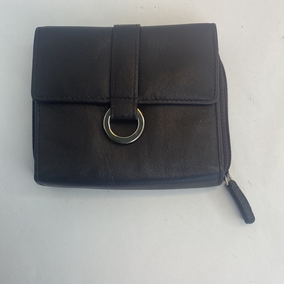 Mossimo Genuine Leather BROWN Multi-compartment ID Credit Card Wallet Coin Purse - Picture 3 of 12